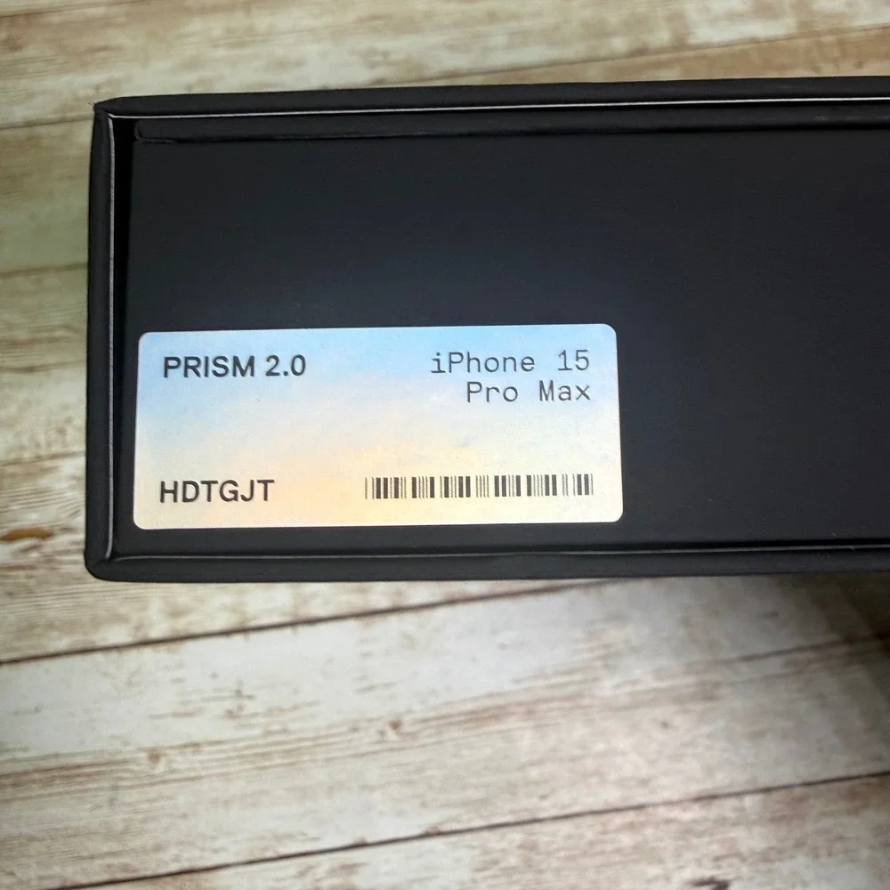 dbrand Prism 2.0 Screen Protector iPhone 15 Pro Max Clear Installation Kit